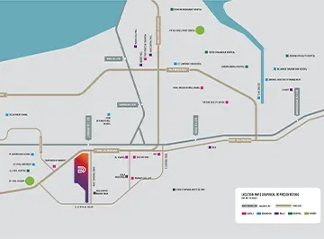 Raheja Prime Two Location Map